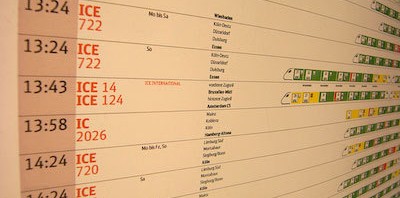 フランクフルト空港駅のホームで右往左往しないために